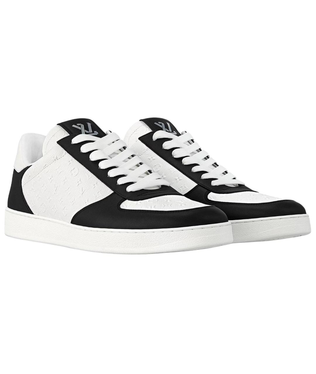 LOUIS VUITTON Мульти кожаные низкие кроссовки / кеды, фото 3