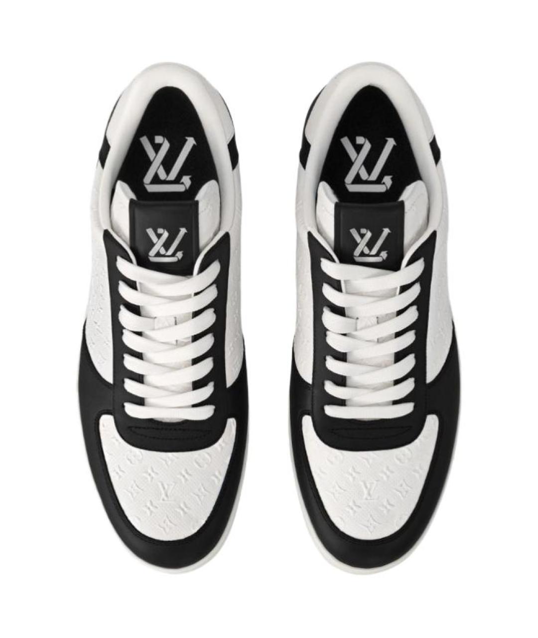 LOUIS VUITTON Мульти кожаные низкие кроссовки / кеды, фото 4