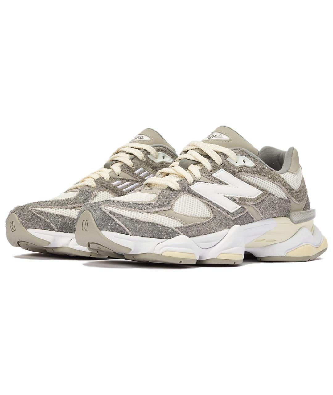 NEW BALANCE Серые замшевые кроссовки, фото 3