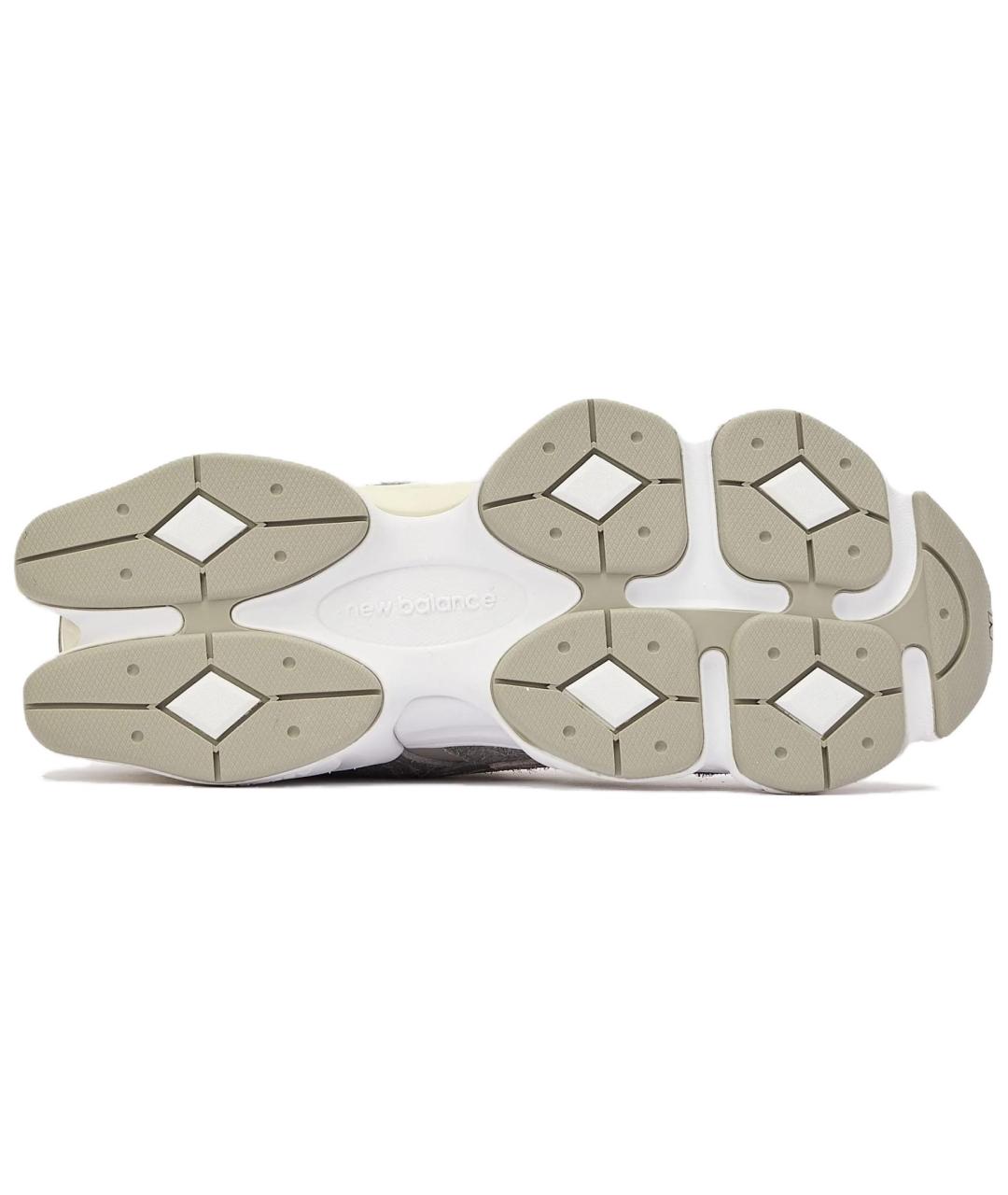 NEW BALANCE Серые замшевые кроссовки, фото 5