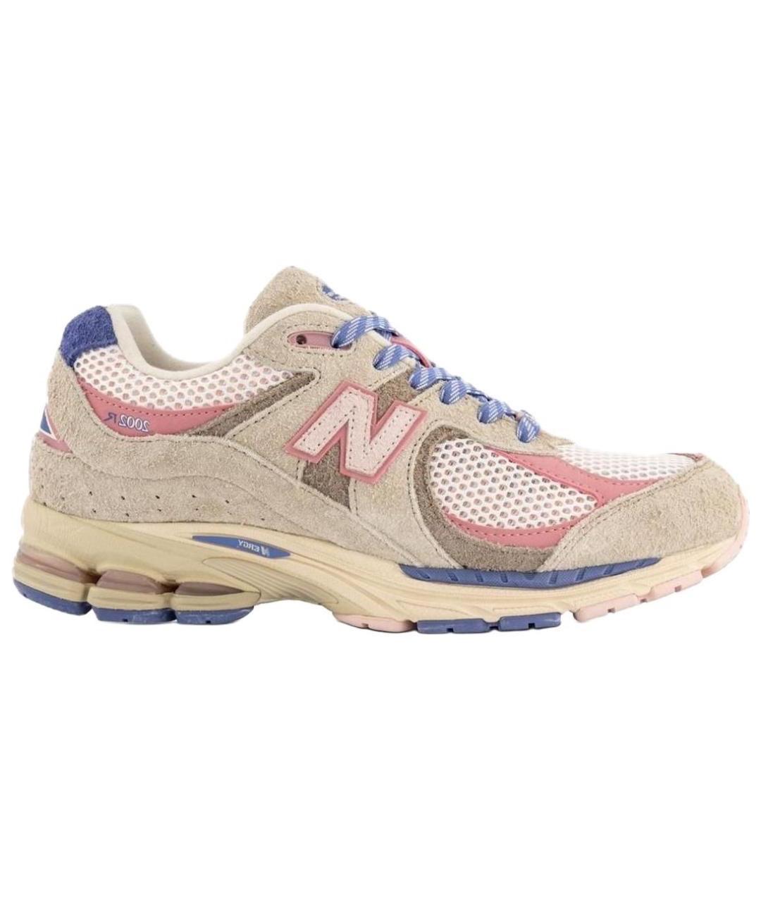 NEW BALANCE Бежевые текстильные низкие кроссовки / кеды, фото 1