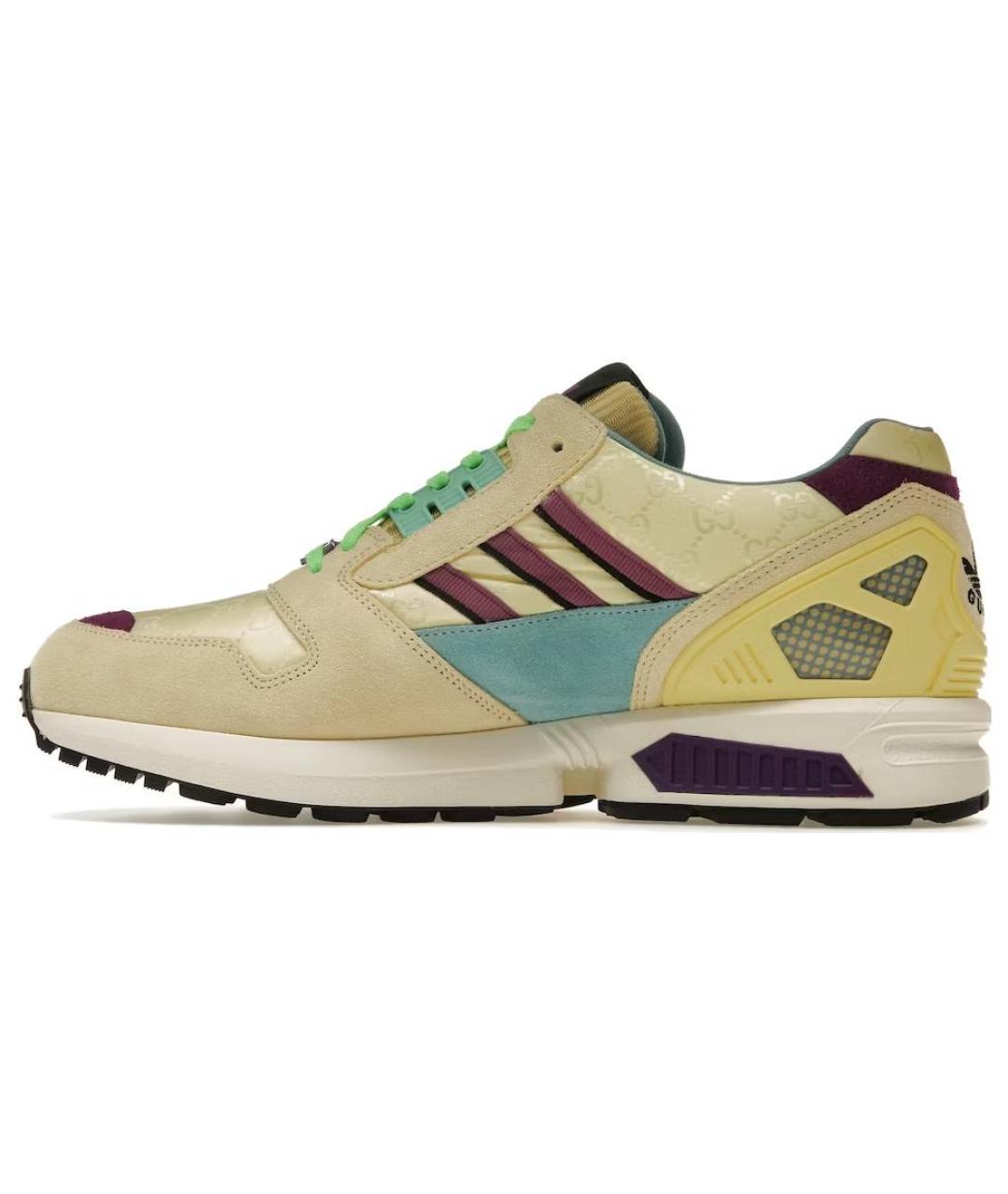 GUCCI Мульти замшевые кроссовки, фото 2