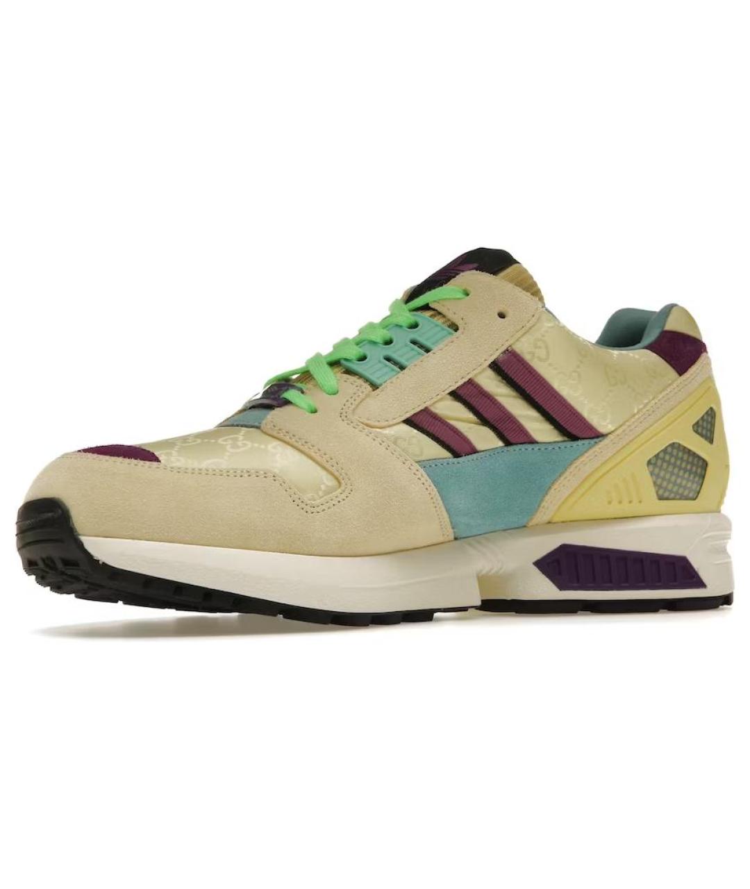 GUCCI Мульти замшевые кроссовки, фото 3