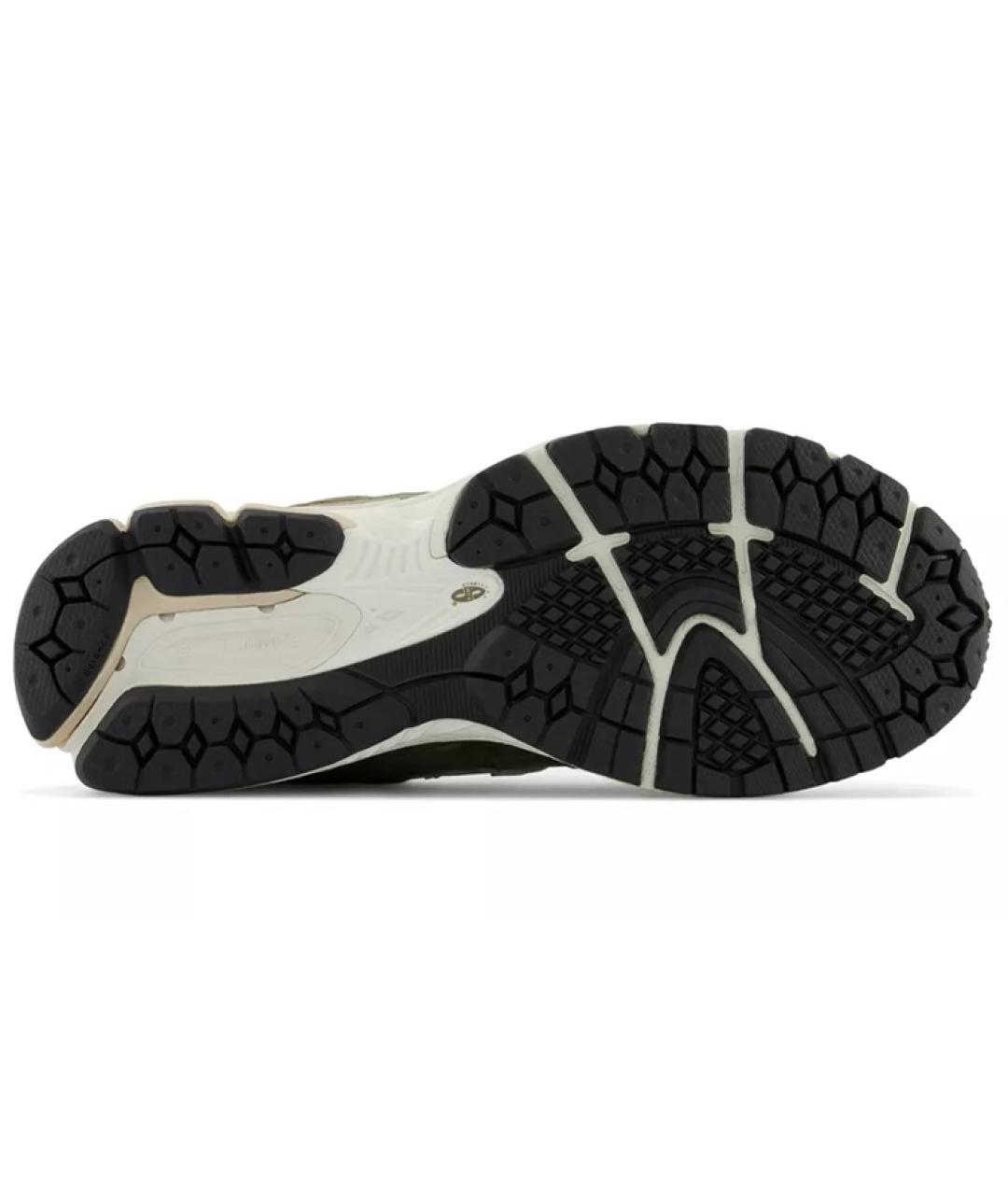 NEW BALANCE Зеленые замшевые кроссовки, фото 5