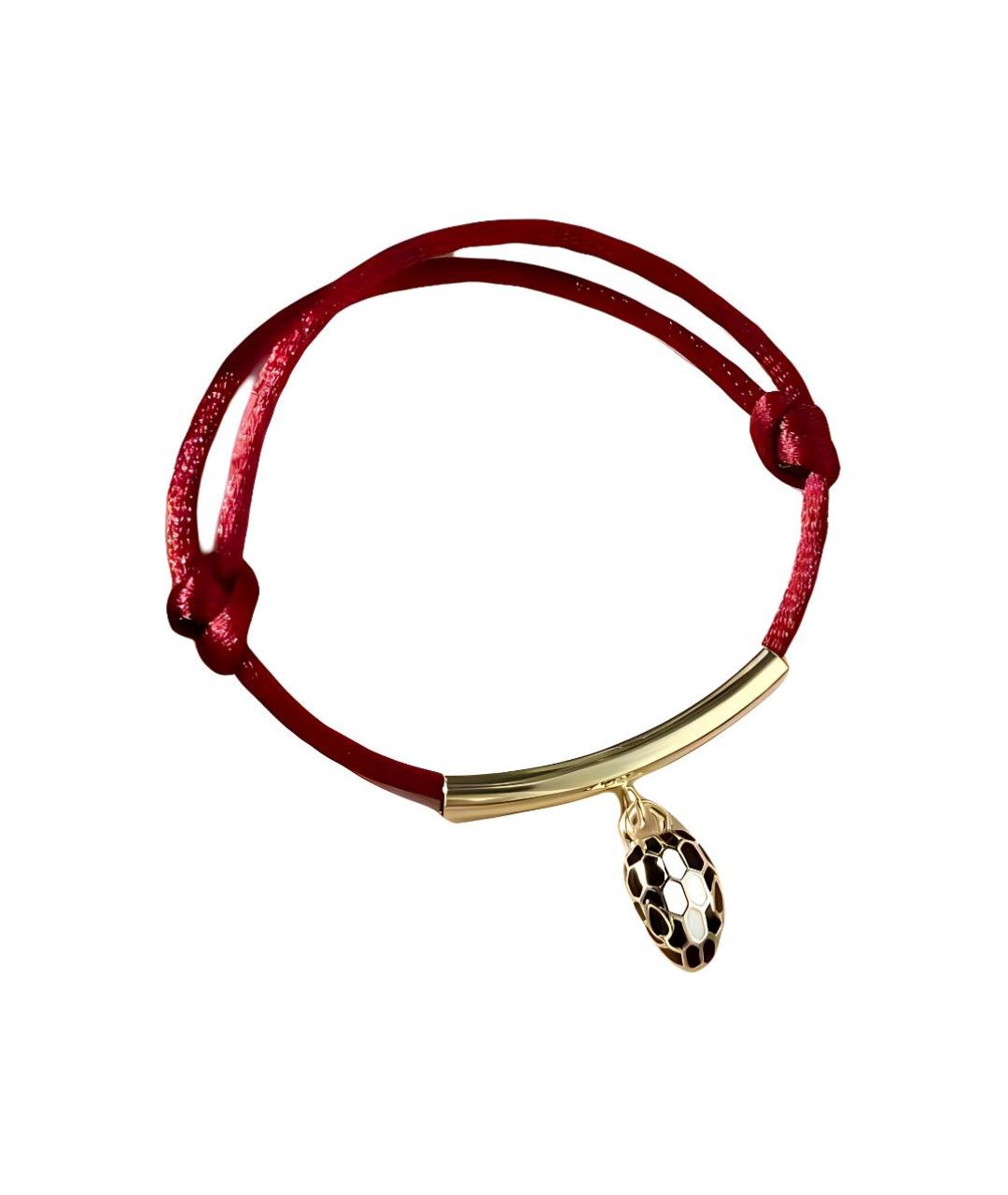BVLGARI Красный браслет, фото 2
