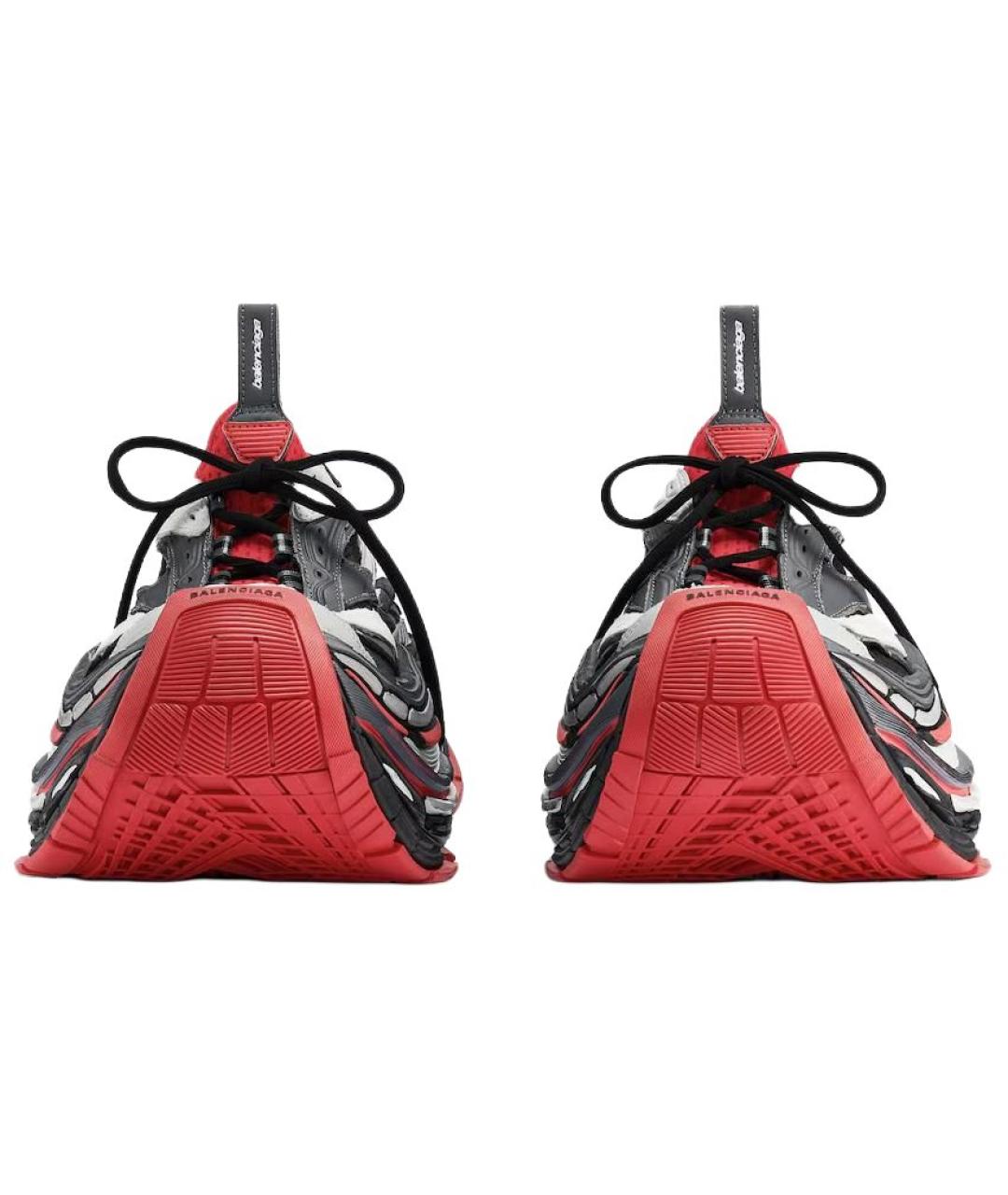 BALENCIAGA Красные низкие кроссовки / кеды, фото 7