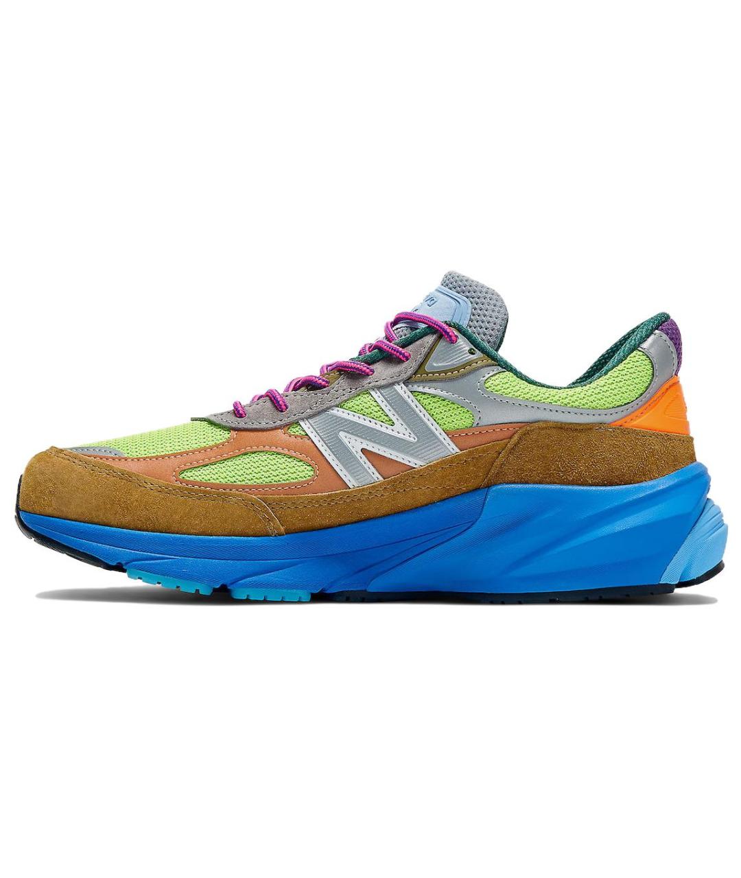 NEW BALANCE Мульти замшевые кроссовки, фото 2