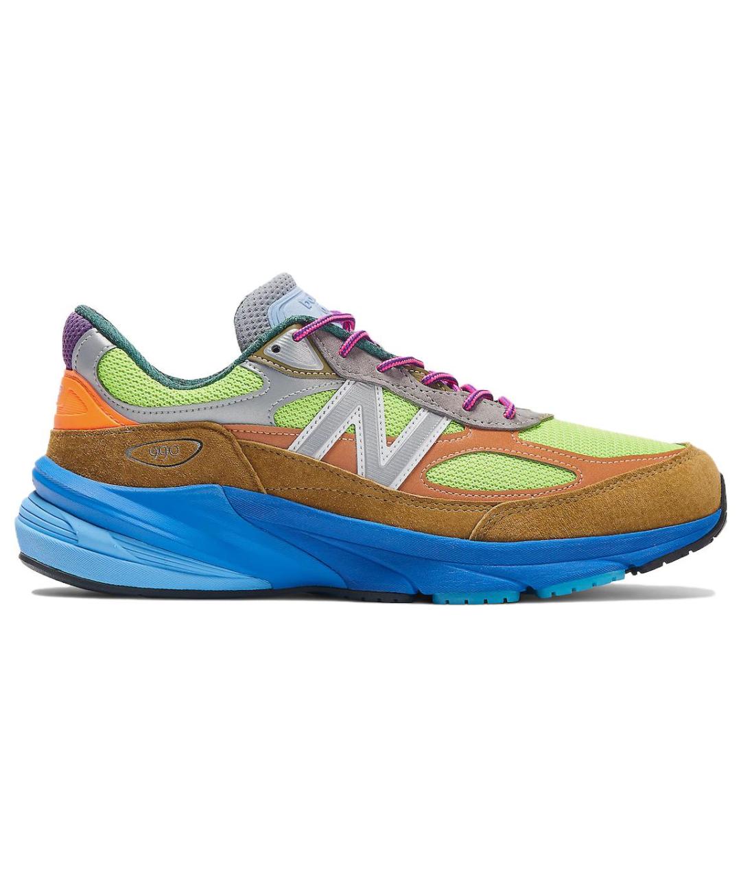 NEW BALANCE Мульти замшевые кроссовки, фото 1
