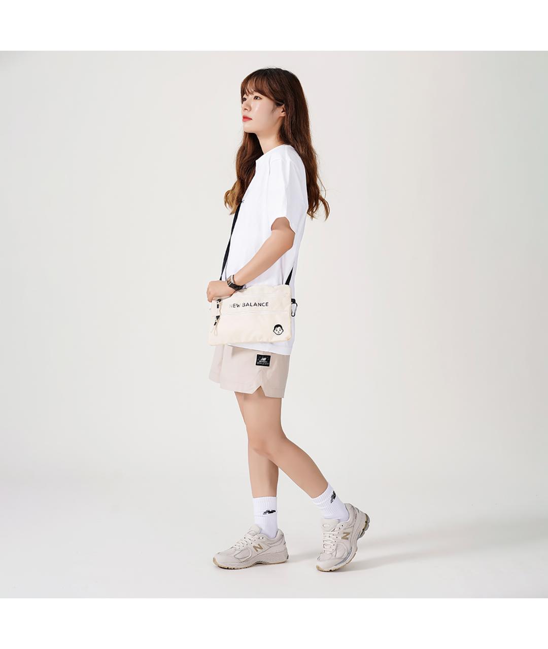 NEW BALANCE Бежевые замшевые кроссовки, фото 7