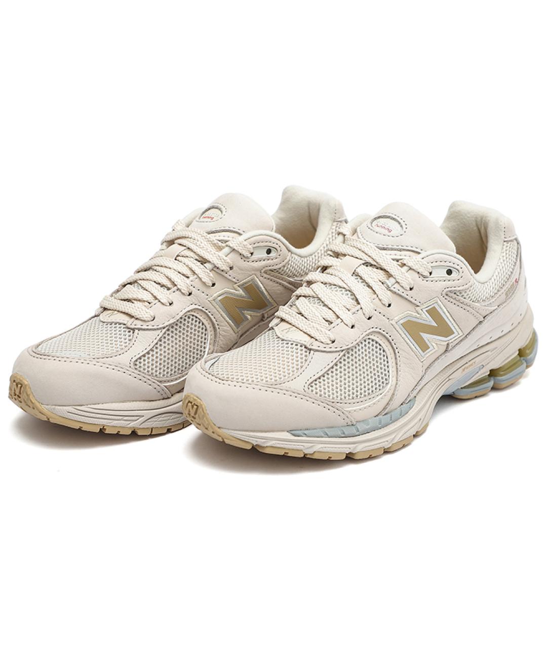 NEW BALANCE Бежевые замшевые кроссовки, фото 3