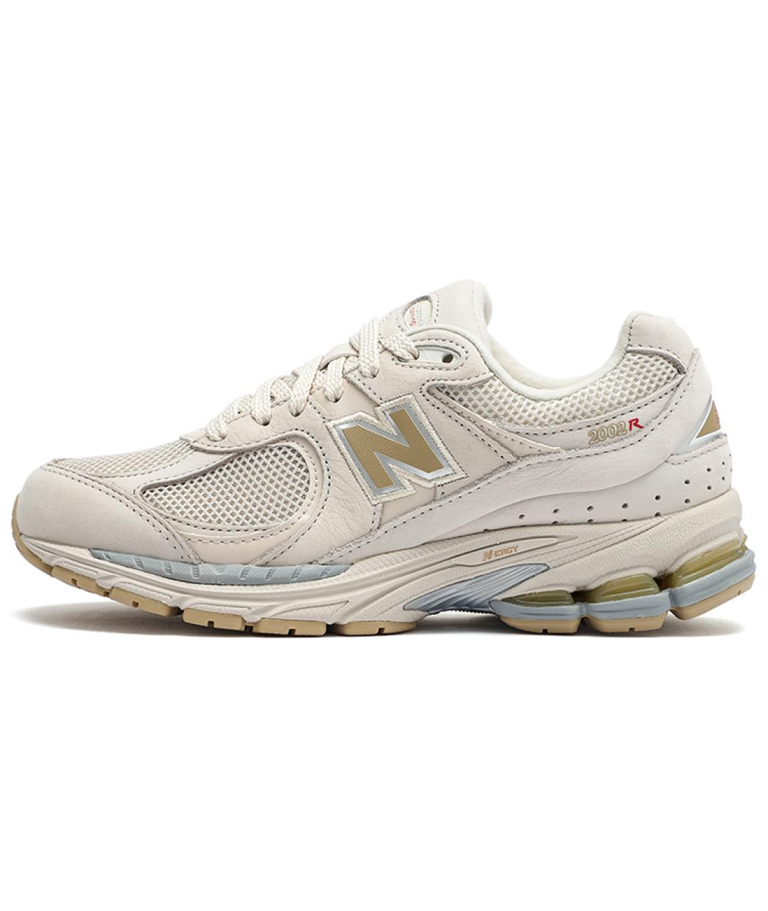 NEW BALANCE Бежевые замшевые кроссовки, фото 2