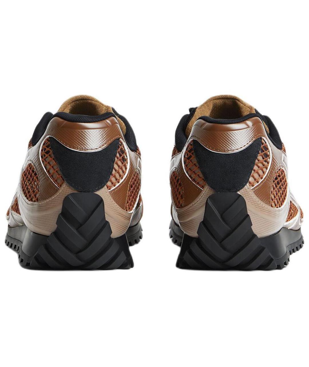 BOTTEGA VENETA Текстильные низкие кроссовки / кеды, фото 4