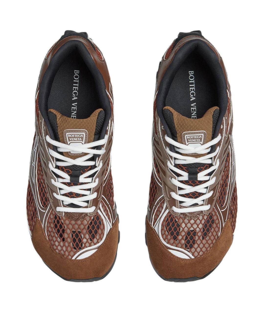 BOTTEGA VENETA Текстильные низкие кроссовки / кеды, фото 5