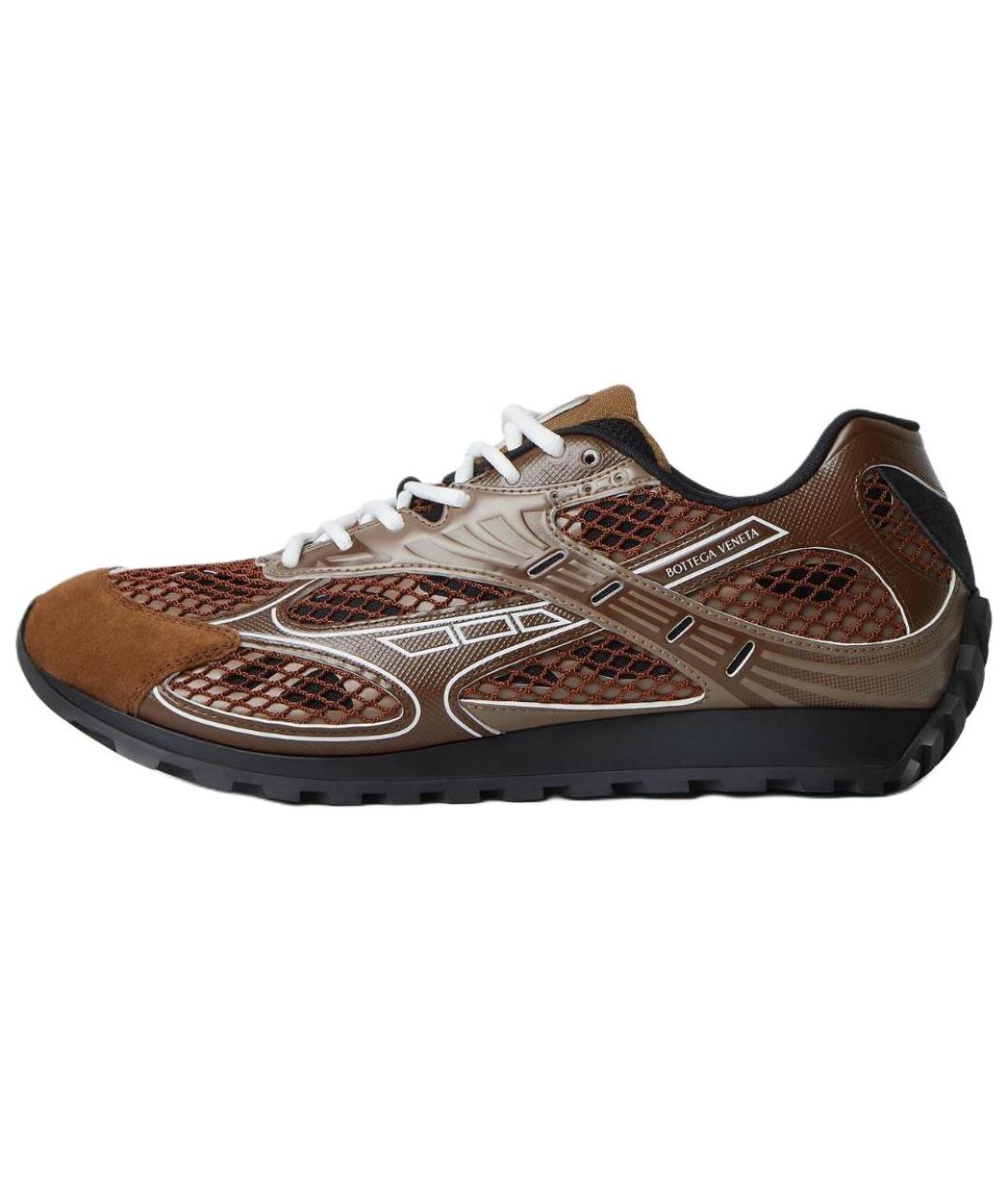 BOTTEGA VENETA Текстильные низкие кроссовки / кеды, фото 2