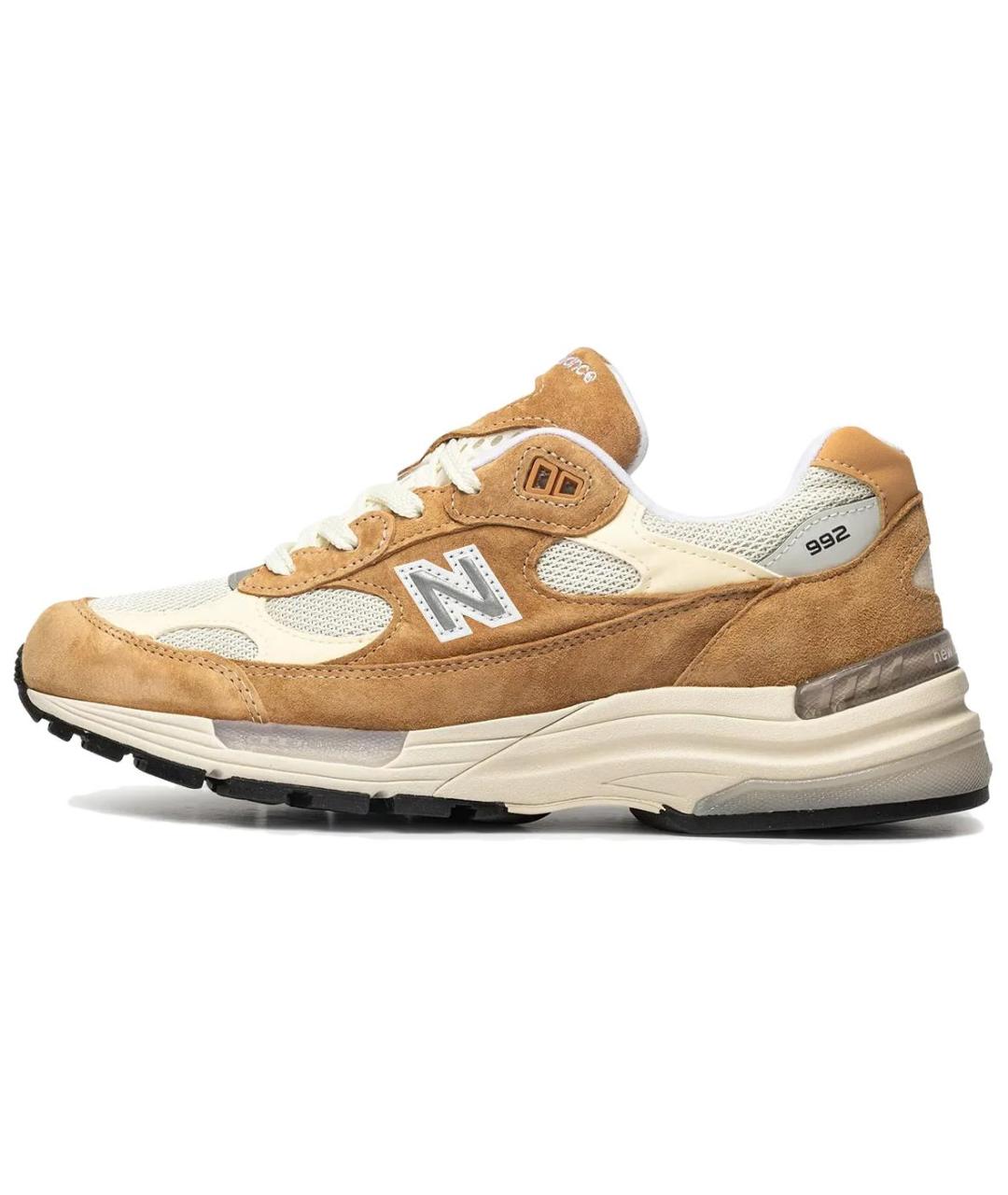 NEW BALANCE Коричневые замшевые кроссовки, фото 2