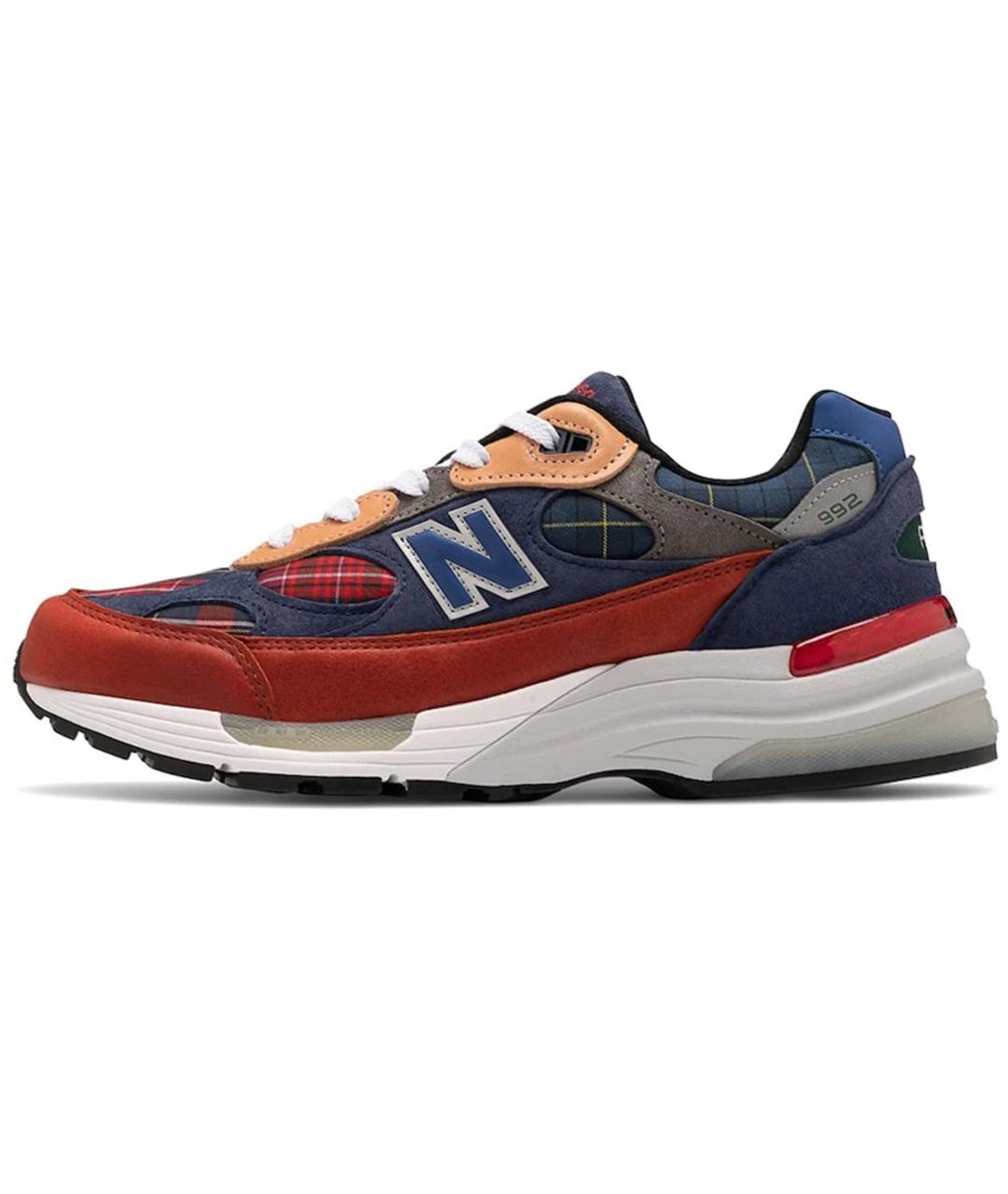 NEW BALANCE Мульти замшевые кроссовки, фото 2
