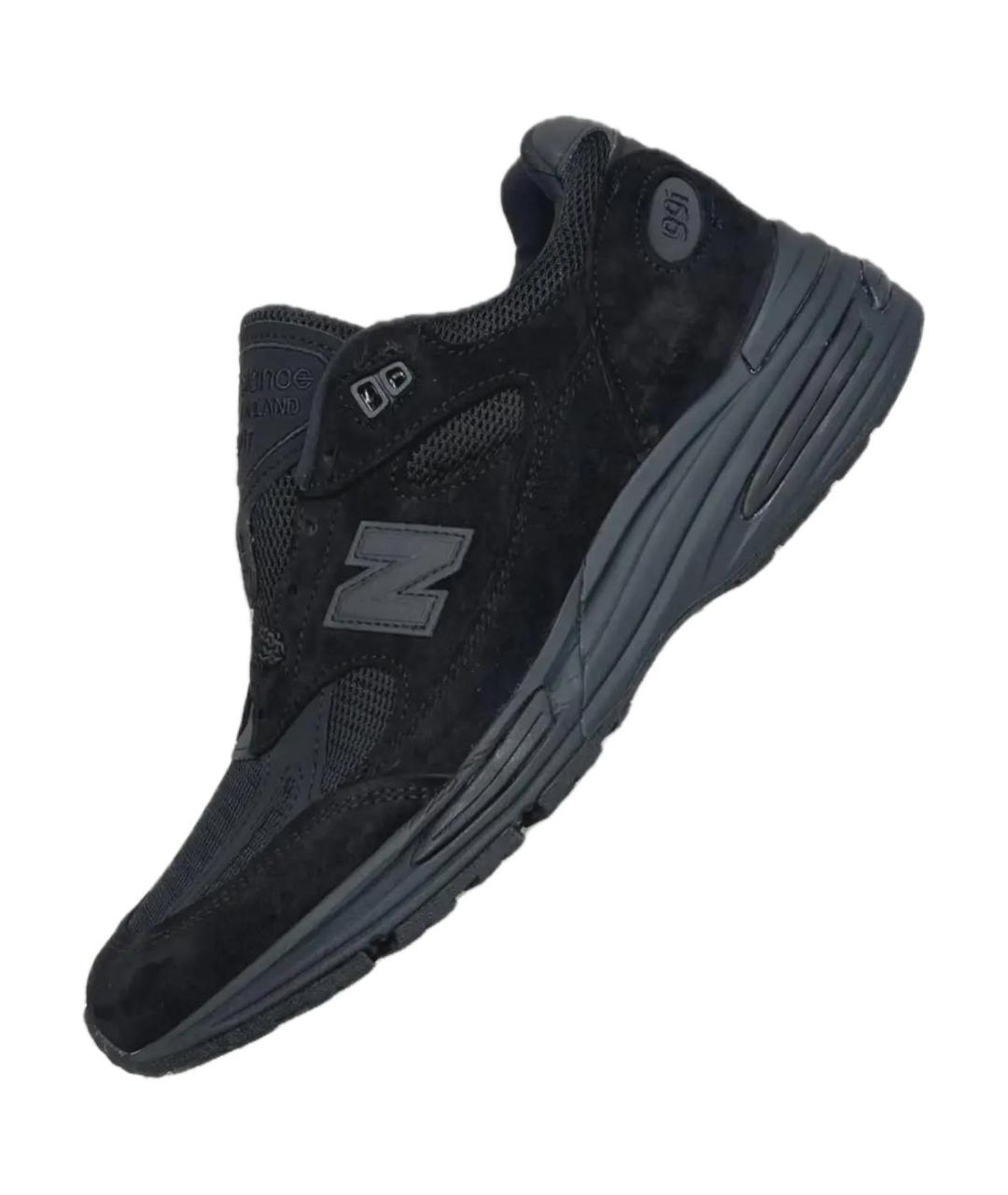 NEW BALANCE Черные замшевые кроссовки, фото 2