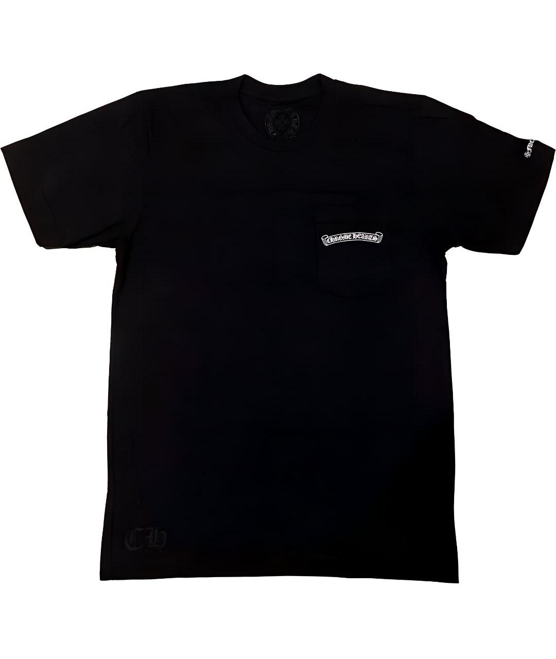 CHROME HEARTS Черная футболка, фото 1