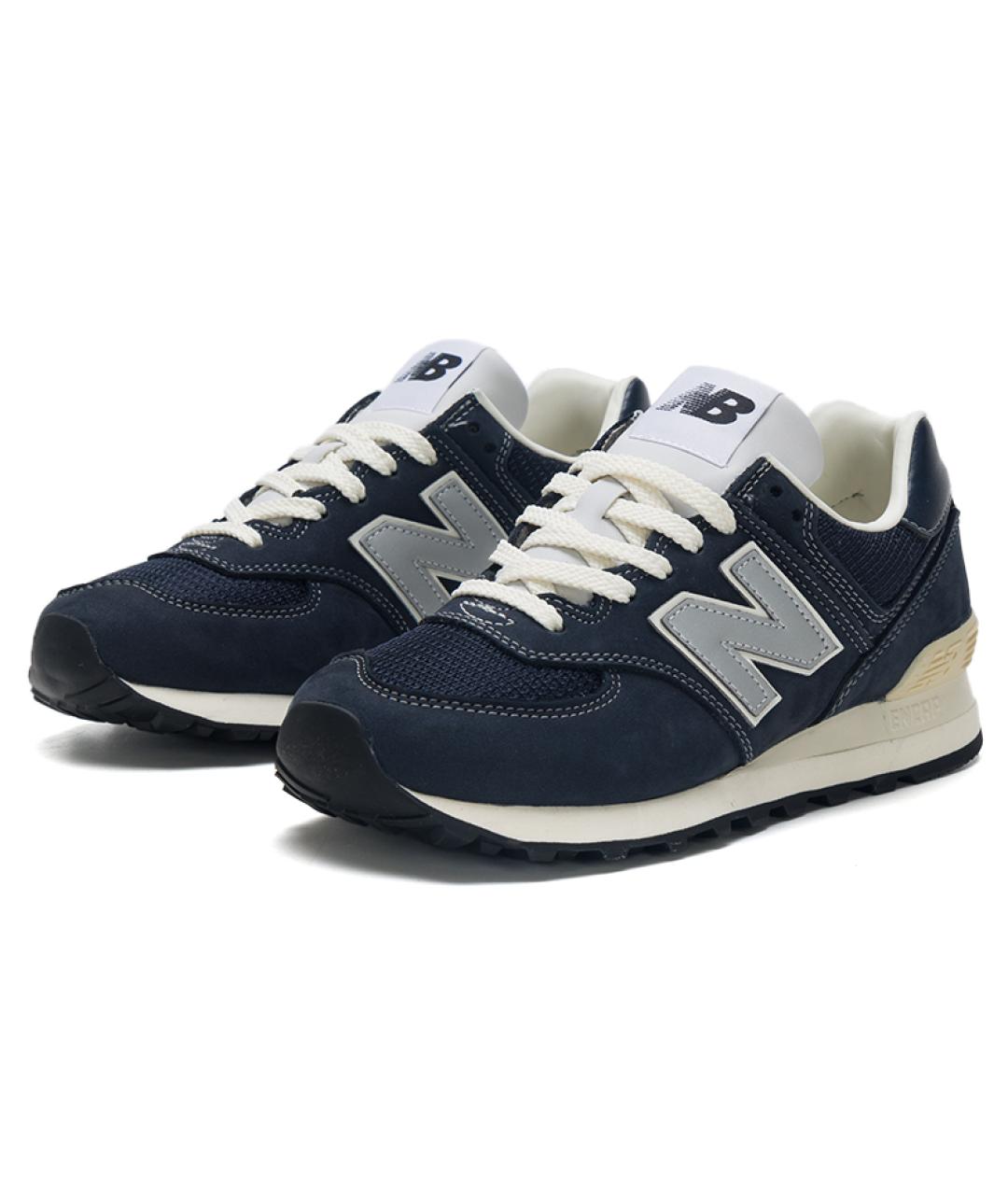 NEW BALANCE Темно-синие кроссовки, фото 3