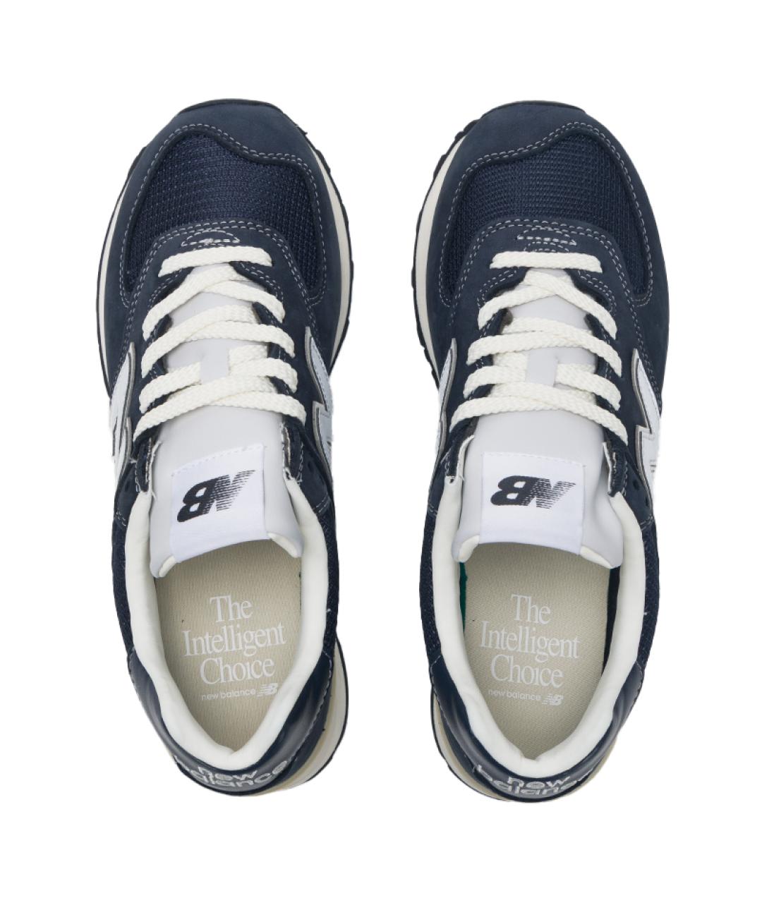 NEW BALANCE Темно-синие кроссовки, фото 4