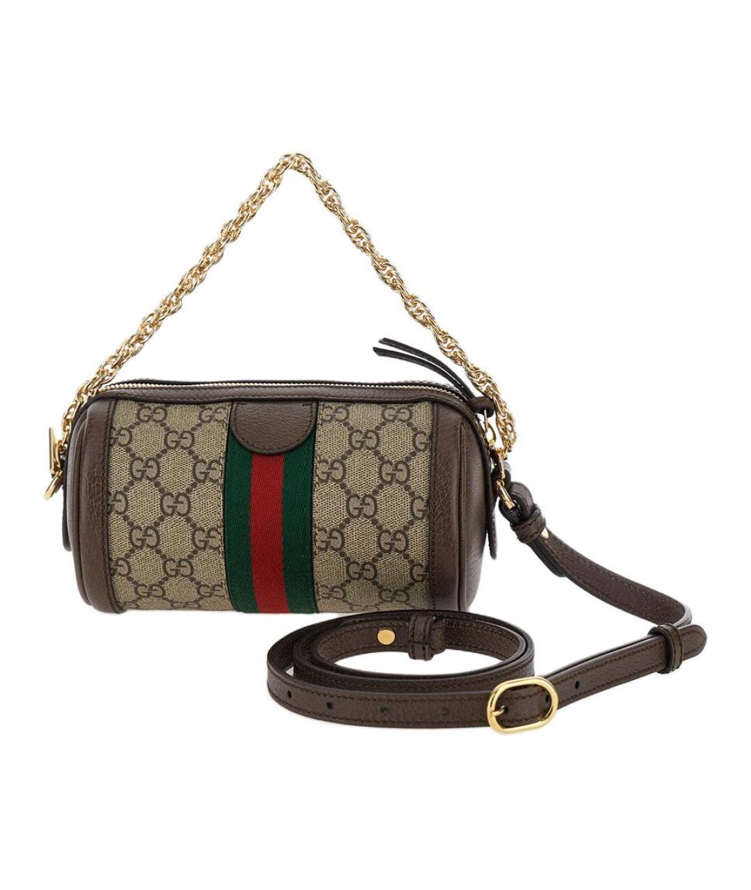 GUCCI Коричневая сумка через плечо, фото 2