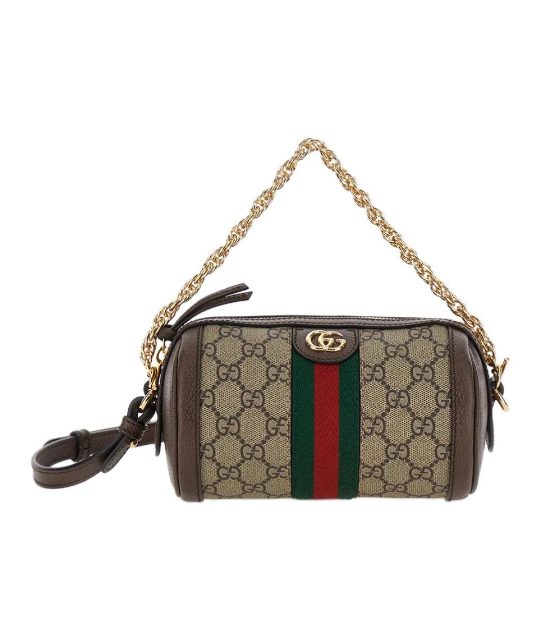 GUCCI Коричневая сумка через плечо, фото 6