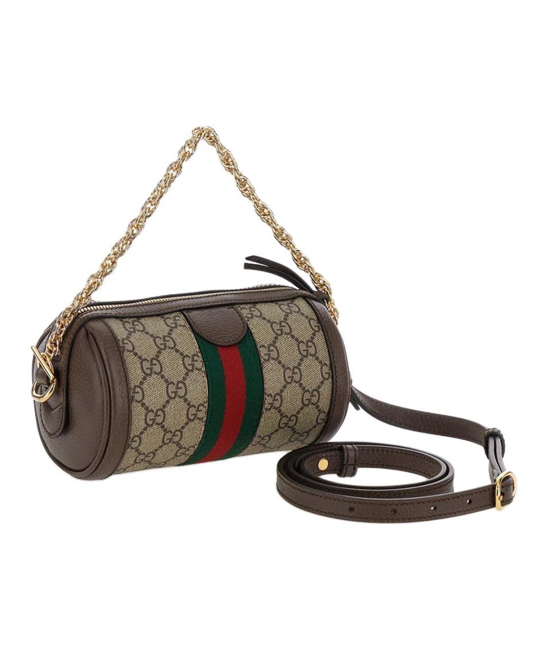 GUCCI Коричневая сумка через плечо, фото 3