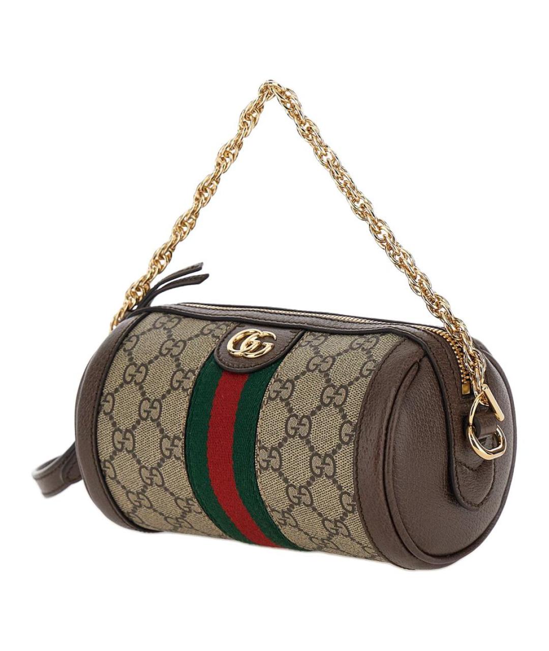 GUCCI Коричневая сумка через плечо, фото 4
