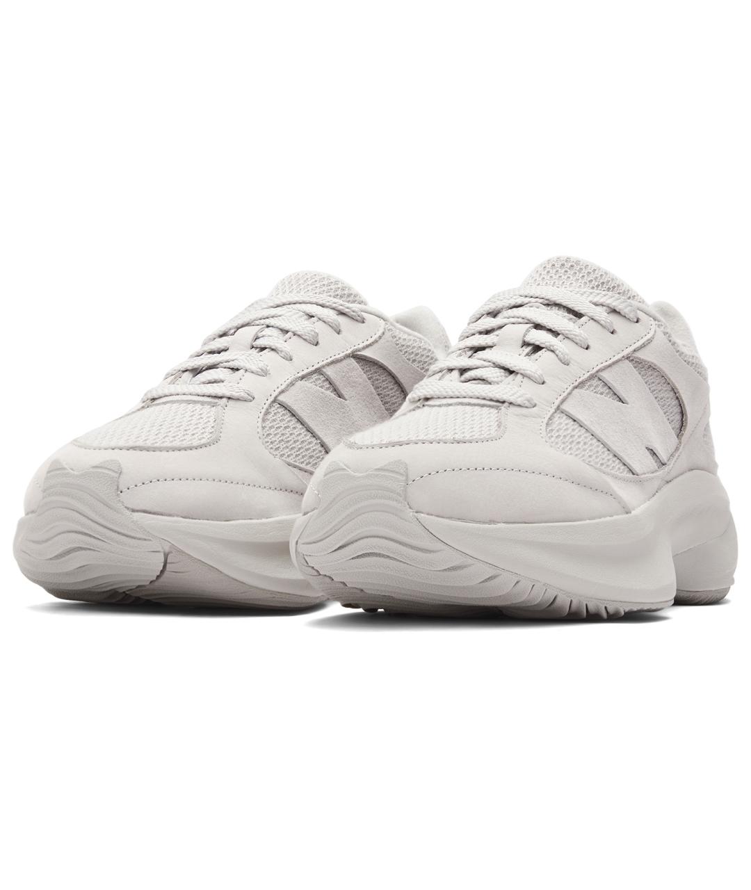 NEW BALANCE Серые замшевые кроссовки, фото 3