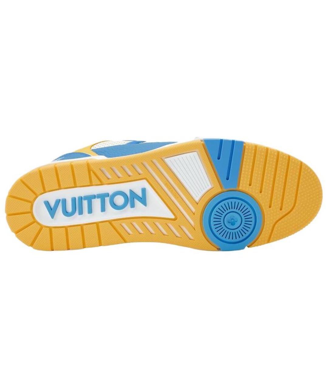 LOUIS VUITTON Мульти кожаные низкие кроссовки / кеды, фото 6