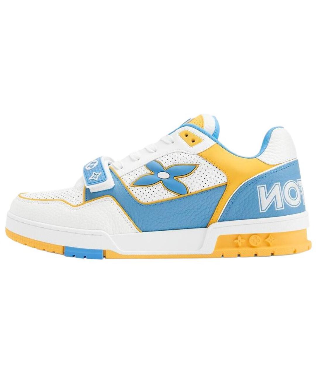 LOUIS VUITTON Мульти кожаные низкие кроссовки / кеды, фото 2