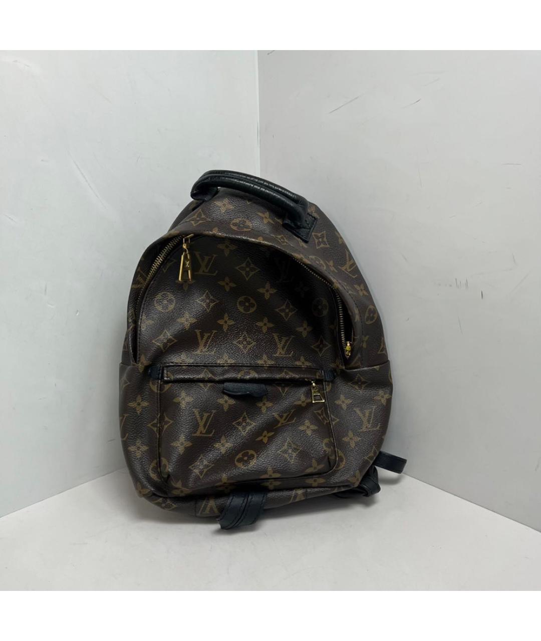 LOUIS VUITTON Коричневый рюкзак, фото 8