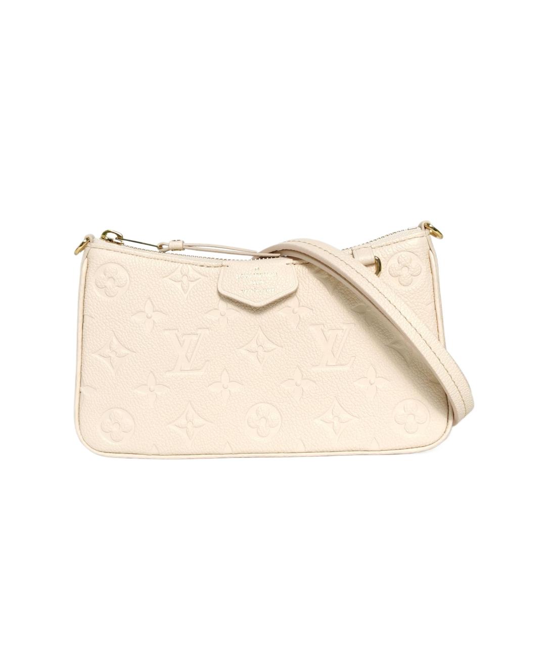 LOUIS VUITTON Белая сумка через плечо, фото 9