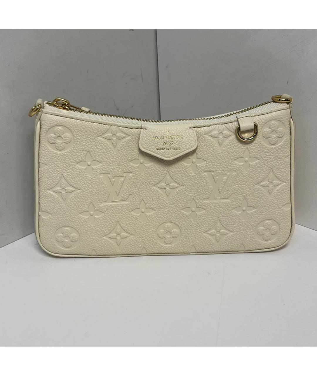 LOUIS VUITTON Белая сумка через плечо, фото 8