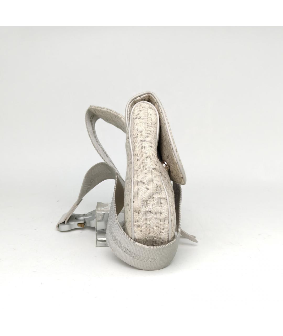CHRISTIAN DIOR Белая сумка через плечо, фото 5
