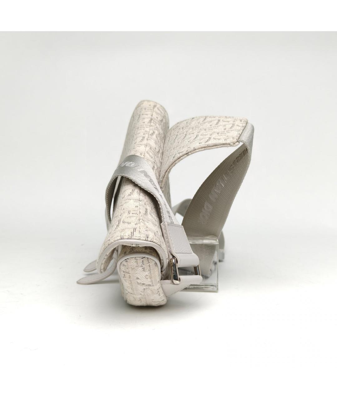 CHRISTIAN DIOR Белая сумка через плечо, фото 3