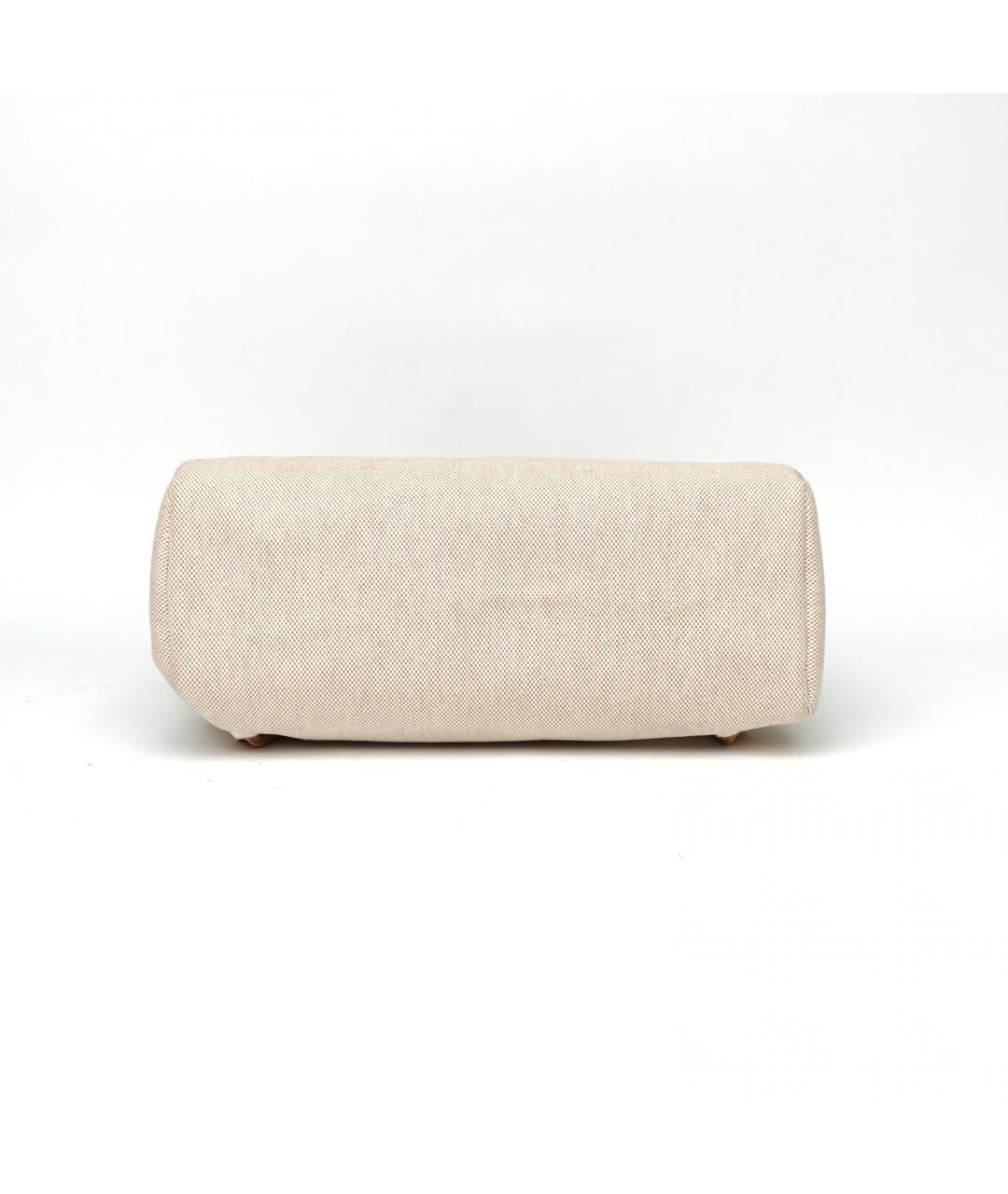 HERMES Бежевая сумка с короткими ручками, фото 6