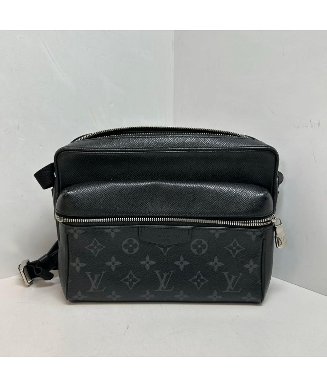 LOUIS VUITTON Черная сумка через плечо, фото 8