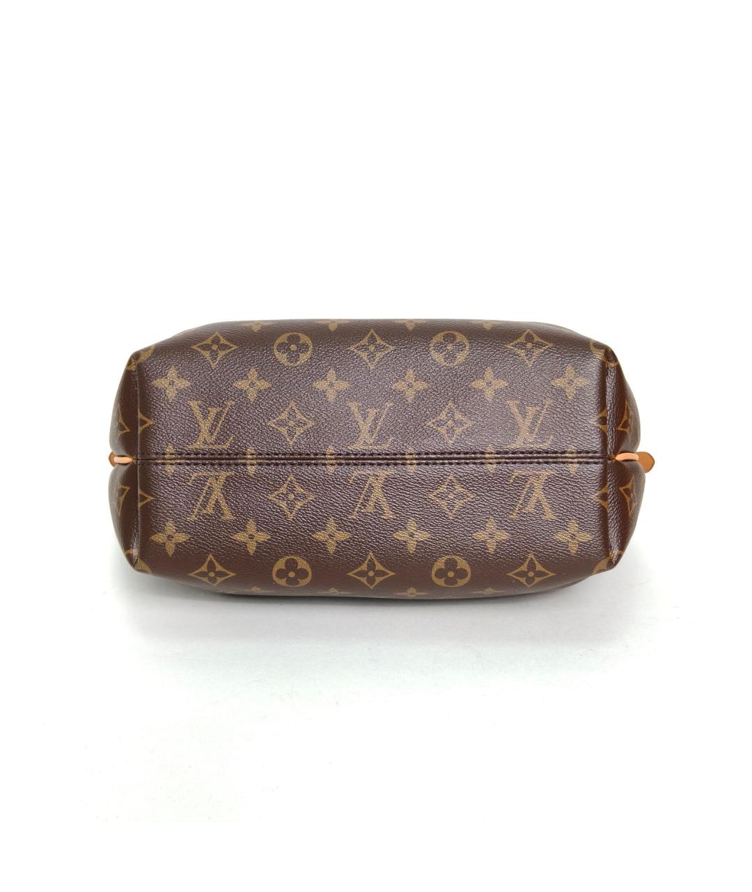 LOUIS VUITTON Коричневая сумка с короткими ручками, фото 6