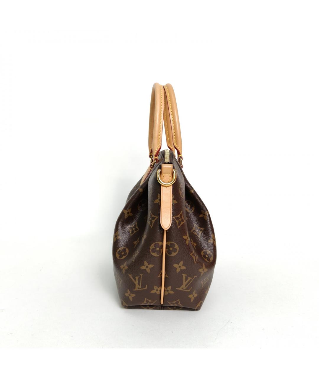 LOUIS VUITTON Коричневая сумка с короткими ручками, фото 3