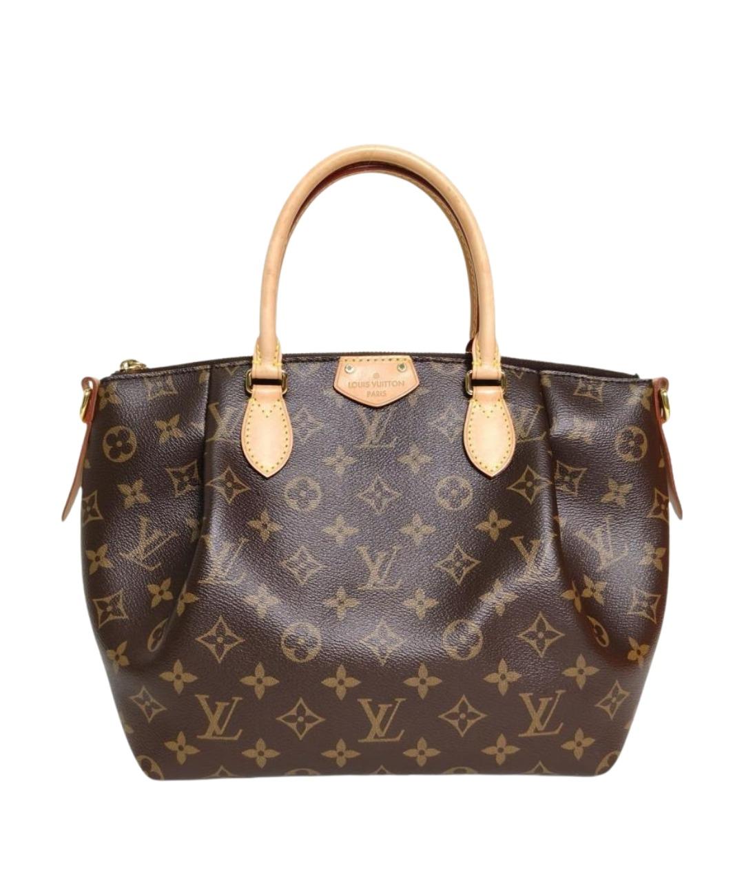 LOUIS VUITTON Коричневая сумка с короткими ручками, фото 1