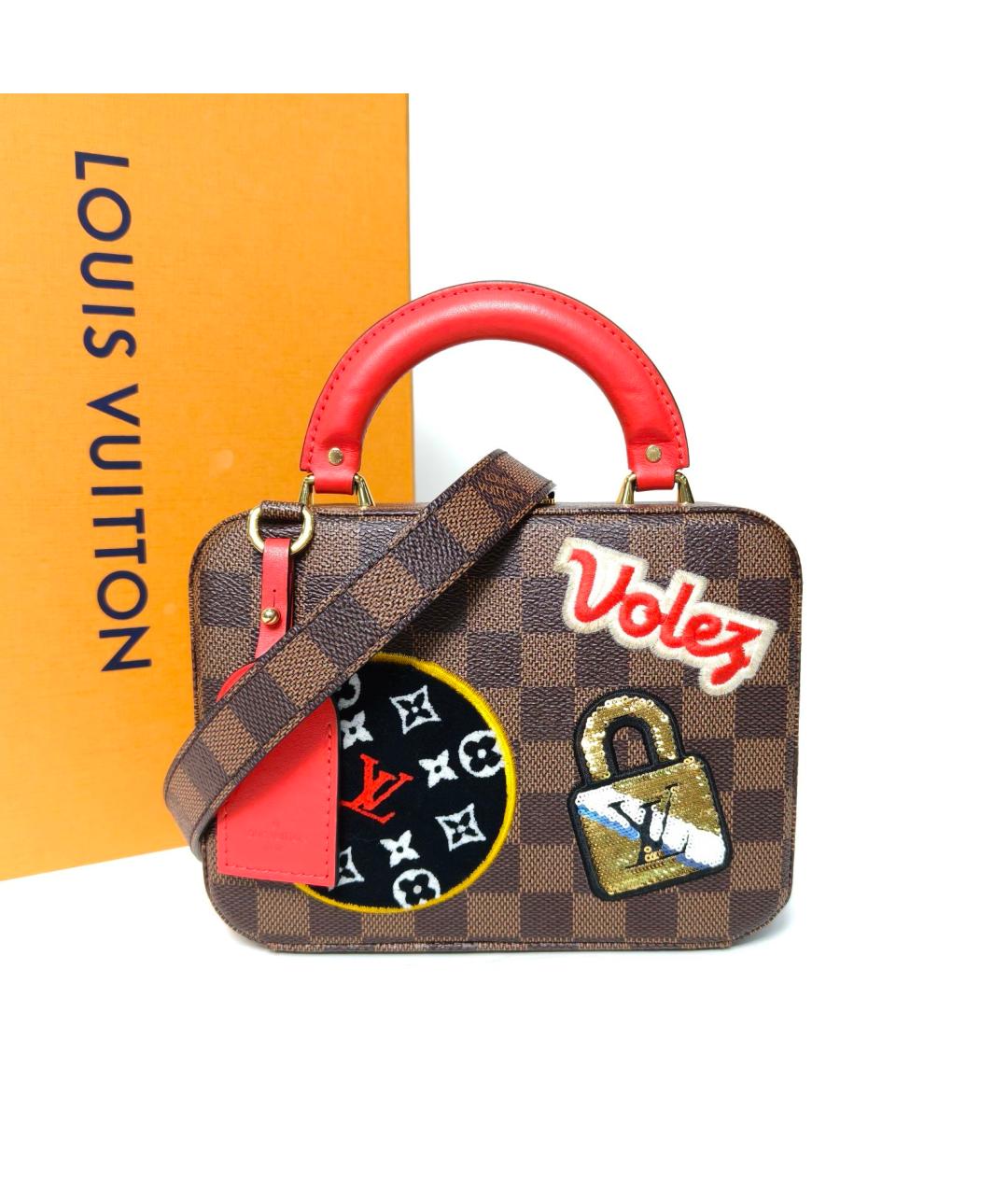 LOUIS VUITTON Коричневая сумка через плечо, фото 7