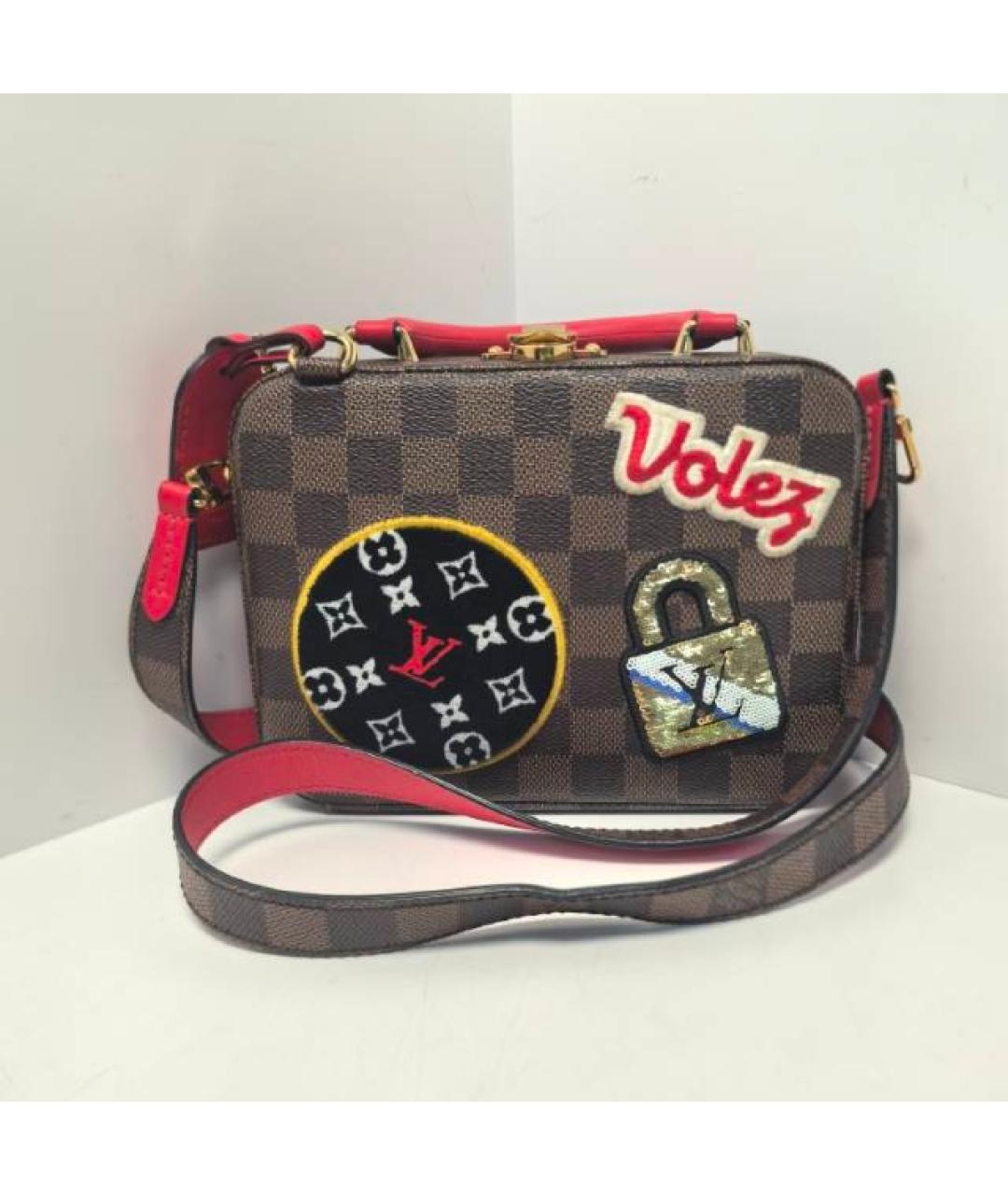 LOUIS VUITTON Коричневая сумка через плечо, фото 8