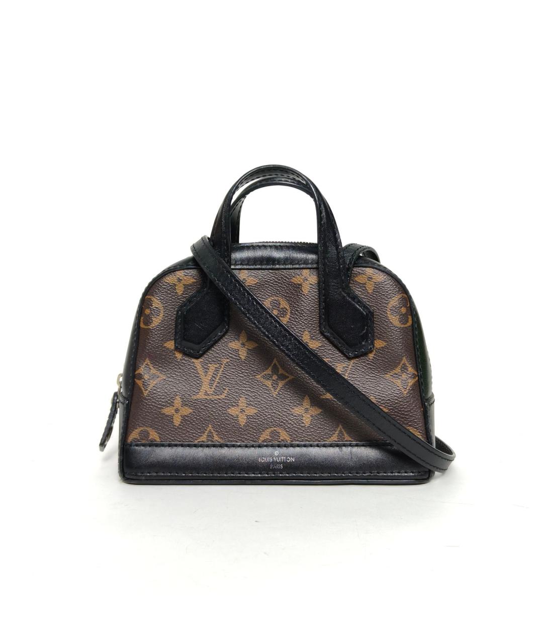 LOUIS VUITTON Коричневая кожаная сумка через плечо, фото 2