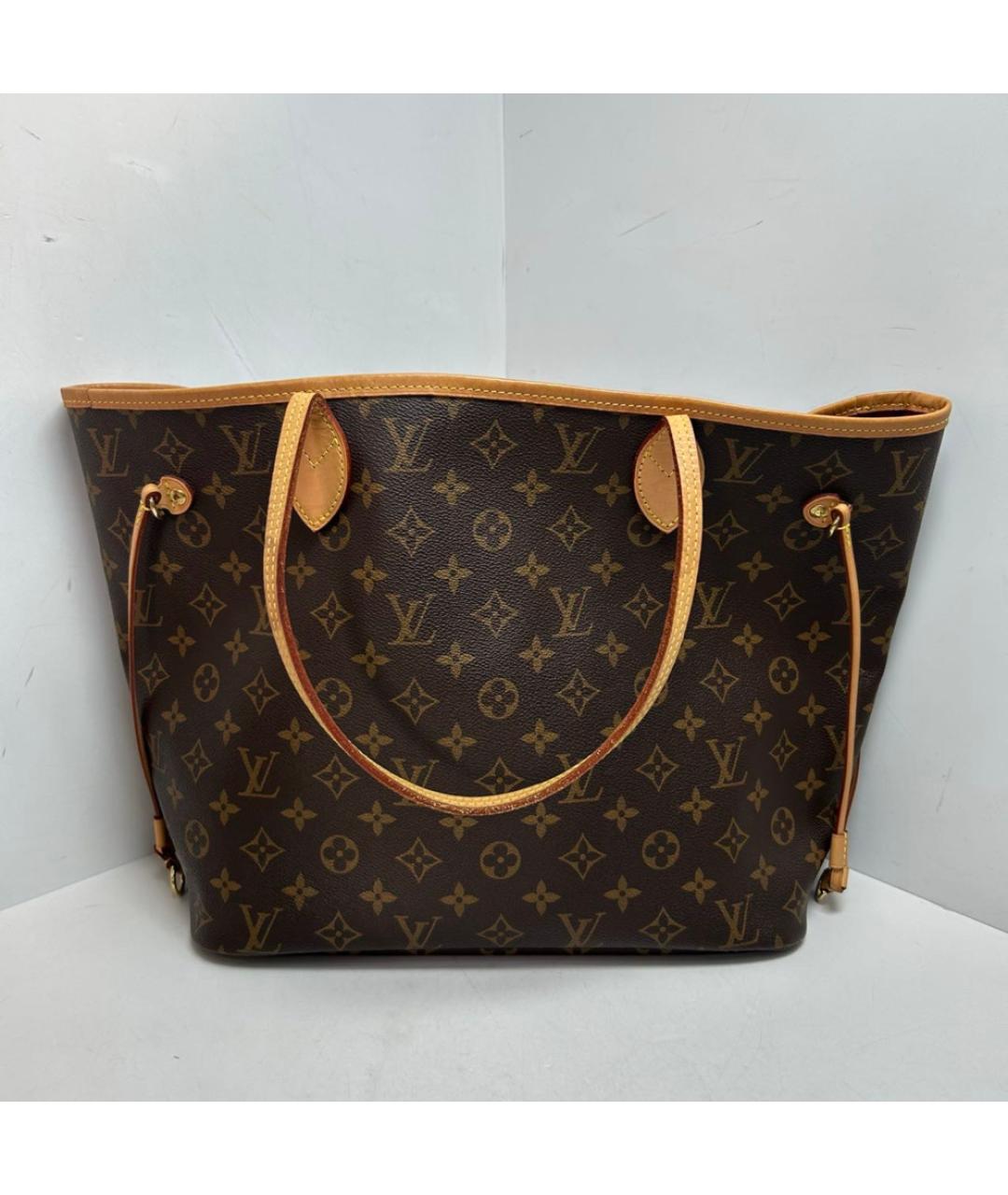 LOUIS VUITTON Коричневая сумка с короткими ручками, фото 8