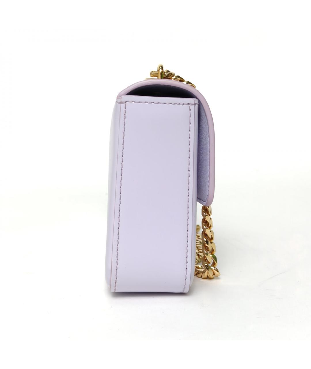 CELINE Фиолетовая кожаная сумка через плечо, фото 3