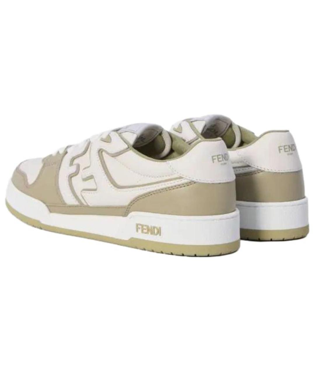 FENDI Мульти низкие кроссовки / кеды, фото 4