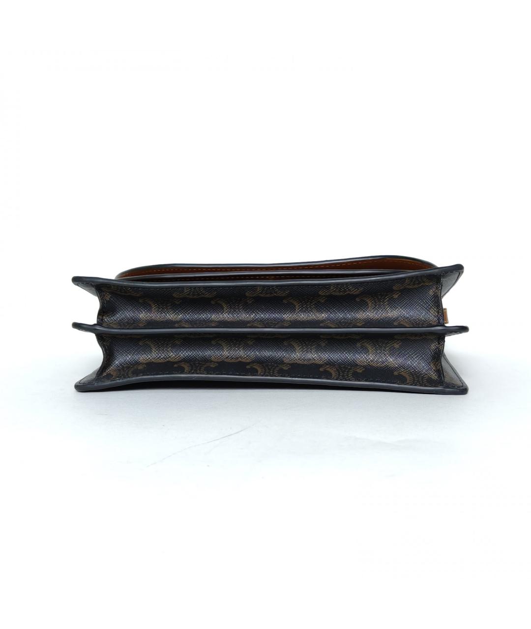 CELINE Коричневая сумка через плечо, фото 6