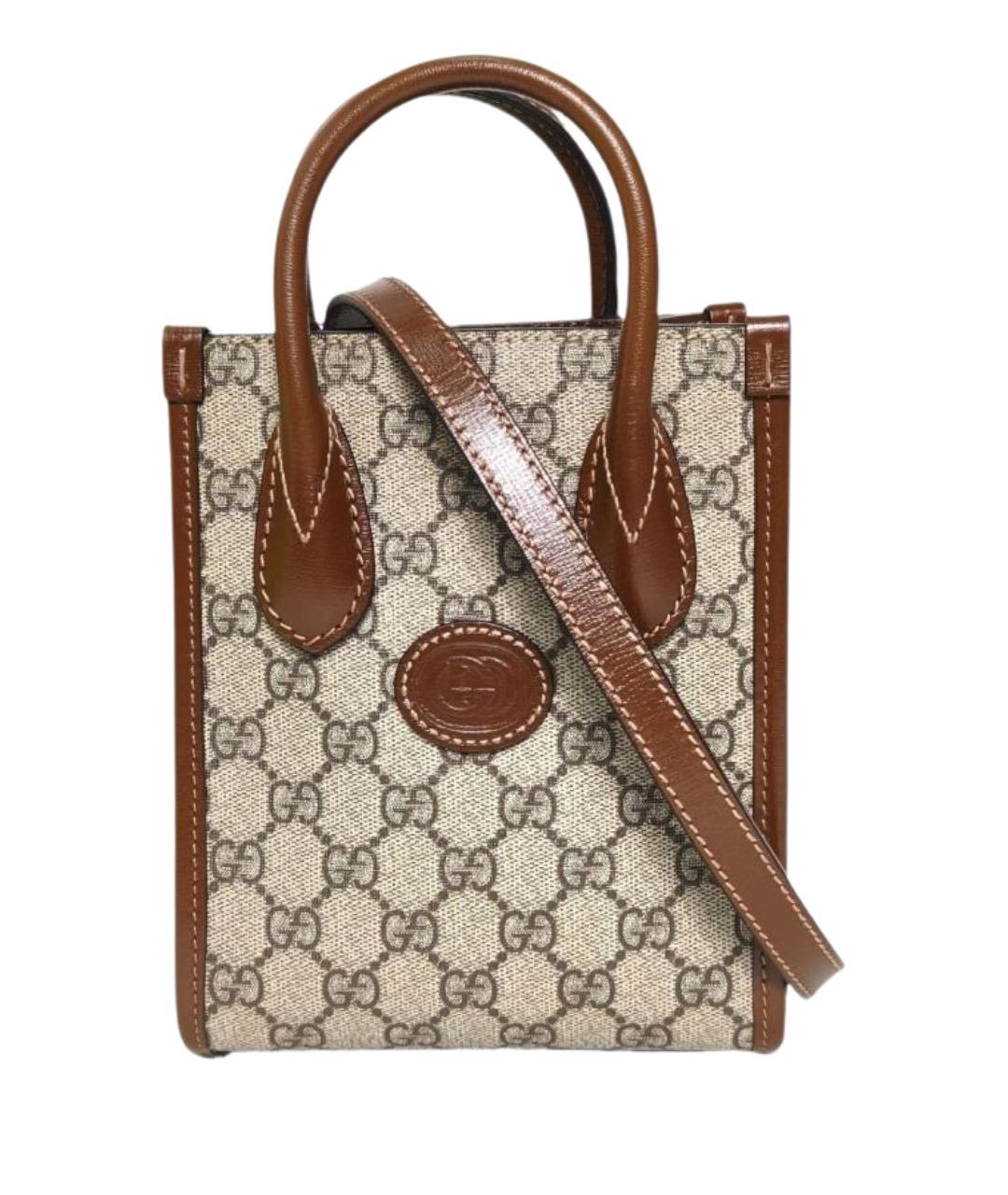 GUCCI Бежевая сумка через плечо, фото 1