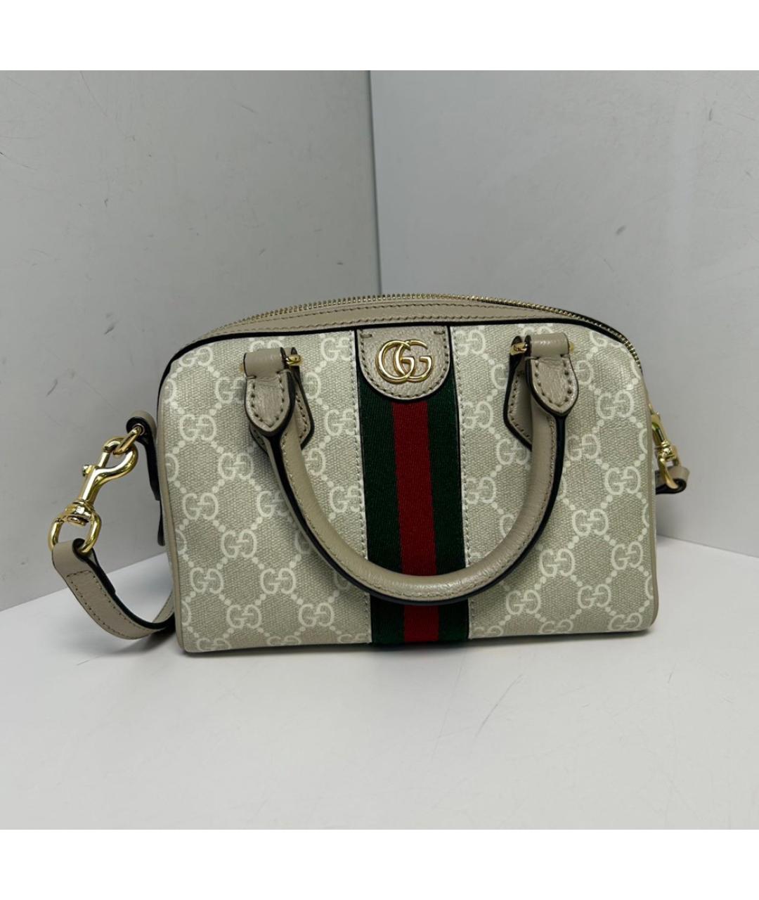 GUCCI Бежевая сумка через плечо, фото 9